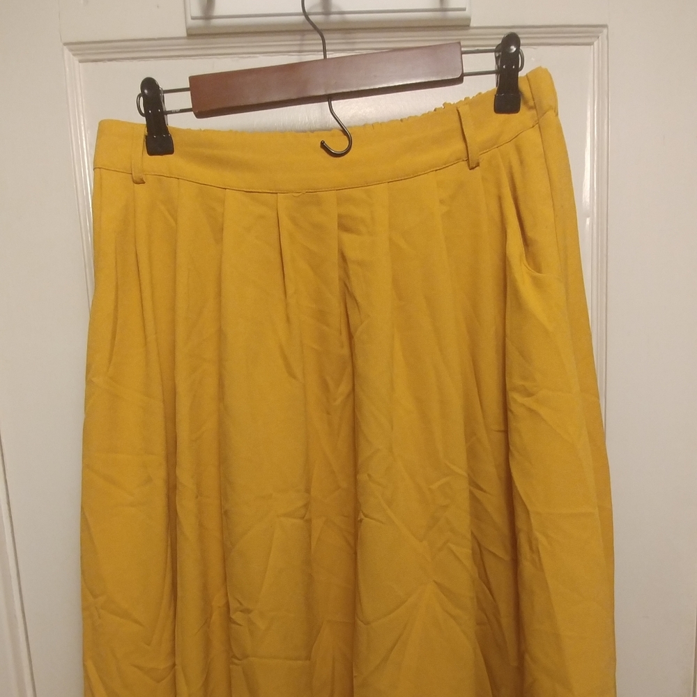 ModCloth Breathtaking Tiger Lilies skirt